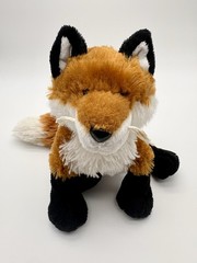 GANZ WEBKINZ Fox Plush HM171 Stuffed Animal 11″ Toy NO CODE Retired Red Orange