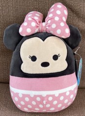 KellyToy Squishmallow Disney’s 7.5″ Minnie Mouse NEW HTF LT ED Plush Toy Animal