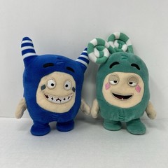 Oddbods Zee Pogo Plush Stuffed Toy Lot Animation cute soft cartoon characters 5″