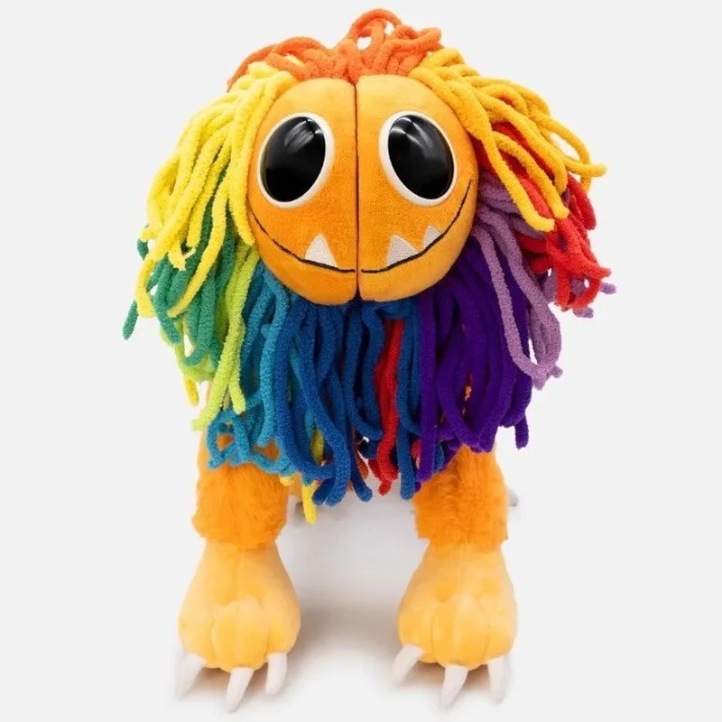 Yarnaby Plush Colorful Lion Plush Toy Doll Harley Sawyer Anime Animal Figure