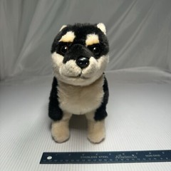 11″ / 28cm Black Standing Shiba Inu Dog Plush Toy Stuffed Animal Doll Kids Gift