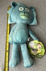 Rick and Morty Adult Swim 2023 Toy Factory Stuffed Plush TM & Cartoon Network