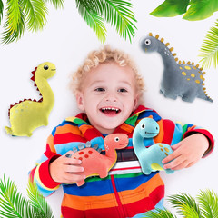 4 Packs 9 Inch Dinosaur Stuffed Animal Cute Dinosaur Plush Toys Adorable Soft To