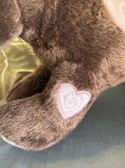 T.A.G. Pony Horse Plush Pink Heart Embroidered Peace Love Ponies 12″ Stuffed Toy