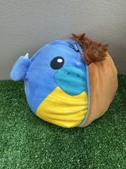 Reversible Plush Mammoth Blue Dino Stuffed Animal Redemption Plus NEW