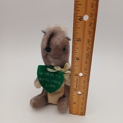 Vintage Plush Squirrel “I’m From the White House Lawn” Souvenir Stuffed Animal
