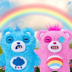 Care Bears 9-Inch Plush Toy (Grumpy Bear) by ZURU – Funny Ugly Monster Stuffe…