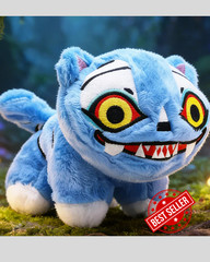 Cute Tiger Plush Toy Soft Stuffed Animal Doll Kids Birthday Christmas Gift