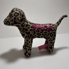 Victoria’s Secret PINK WILD Dog Plush Leopard Print Small