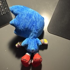Custom metal sonic plush toy Small 6-14