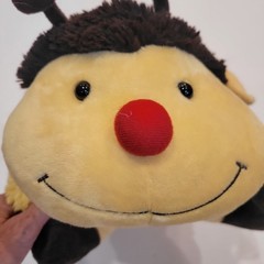 2010 Pillow Pet Pee-Wee Bumbly Bumble Bee Plush 12” Animal Plush