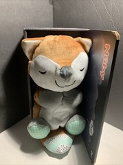 Nuby Light Up 11” Motion and Sound Plush Fox NIB