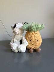 Cow and Pineapple jellycat