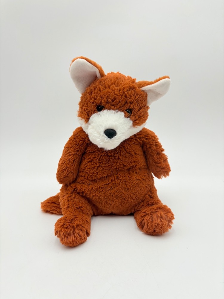 Manhattan Toy Woodlanders Plush Fox Orange Chunky Belly Floppy Stuffed Toy