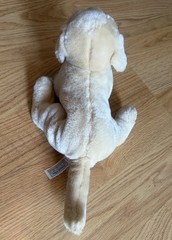Animal Alley Yellow Lab Dog Plush Golden Labrador Retriever Puppy 1999 Toys R Us