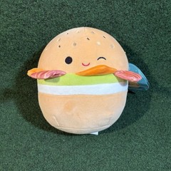 Squishmallows Breakfast Squad 8 Inch Plush Geronimo The Bagel NWT BRAND NEW