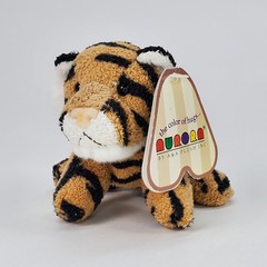 Aurora World Tiger Plush Stuffed Animal Color of Hugs Orange Black Striped 4.5″