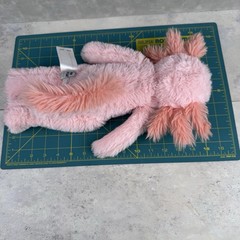 Vermont Teddy Bear Company 15″ Buddy Axoloti Plush Gills Pink Tail Soft