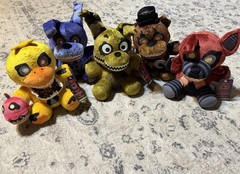 Jazwares Nightmare Five Nights At Freddys FNAF Wave 3 Full Set 5 Plush GITD Eyes