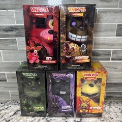 VNKVTL Five Nights at Freddy’s – Plush Figure Lot Of 5 Sealed– 7″ NEW IN BOX