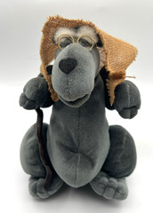 Hallmark 1989 Over The Hill Methusalah Bear Plush Toy 11 Inches Tall