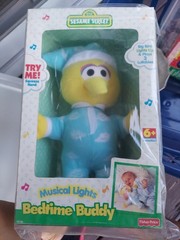 Fisher Price 2000 Musical Lights Big Bird Bedtime Buddy NIB
