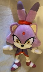 Great Eastern Entertainment- Sonic the Hedgehog Blaze the Cat- 14 inch Plush