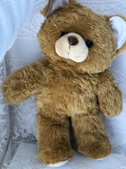 Vintage Teddy Bear Plush 53cm POU002