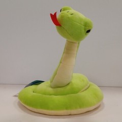 Ice King Bear Lifelike Green Snake Stuffed Animal Plush Toy Standing With Tag