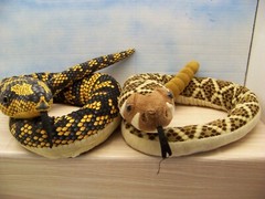 Wild Republic Plush Snakes – Python & Diamondback – Two