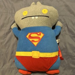 UGLYDOLL San Diego Comic Con Exclusive 22″ DC BABO Superman SDCC 2014 RARE
