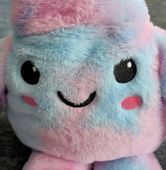 2 Scoops Starfish Plush Pillow Blue & Pink Tie-dye W/Sparkles 24″ 2019