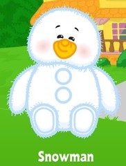 Webkinz Classic Snowman – hm370 – Virtual Adoption Code Only