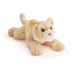FAO Schwarz Lying Tiger Plush Stuffed Animal 15″ Gold Edition