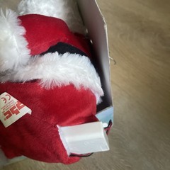 VINTAGE Rip Von Kringle Farting Santa Claus Animated Christmas Plush Toy NWB