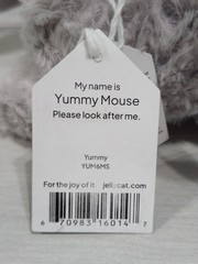 Jellycat Yummy Mouse Authentic 6″ Soft Plush NWT Read