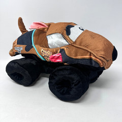 Monster Jam Scooby Doo Plush Stuffed Animal Brown Truck Cute Cuddle Toy NO TAG