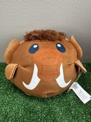 Reversible Plush Mammoth Blue Dino Stuffed Animal Redemption Plus NEW