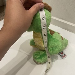 Ganz Webkinz Retired Key Lime Dino Plush **NO CODE** HM185 Horn Dinosaur Cute