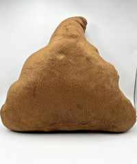 Poop Emoji Plush 12 Inch Stuffed Pillow Toy Funny Smiley Brown Plush