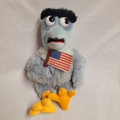 12” Jim Henson Muppet 3D Vision Sam Eagle Plush w/ Tush Tags Walt Disney World
