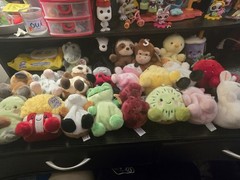 Palm Pals Mini Plush Stuffed Animal Assorted Lot of 22