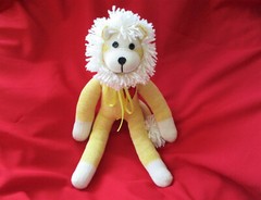 Sock Monkey Lion Leo the Bravehearted
