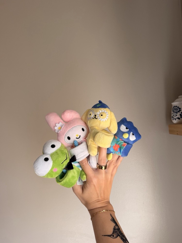 Sanrio Keroppi My Melody Pompompurin Badtz Maru Cutie Cuffs Bundle