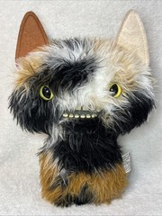 2024 Fuggler Butt Ugly Pets Cheezee Calico Plush Cat 9”