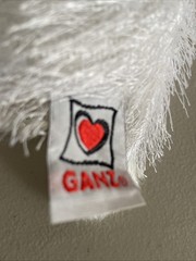 GANZ Webkinz White Poodle HM014 *with tag*