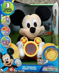 Disney Jr. Oh, Toodles! 11-inch Mickey Mouse Interactive Plush Toy