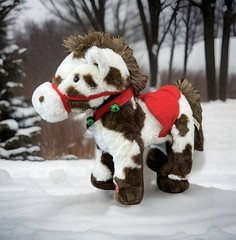 Hobby Lobby Dan Dee Plush Christmas Animated Walking Horse Toy Viral Tiktok