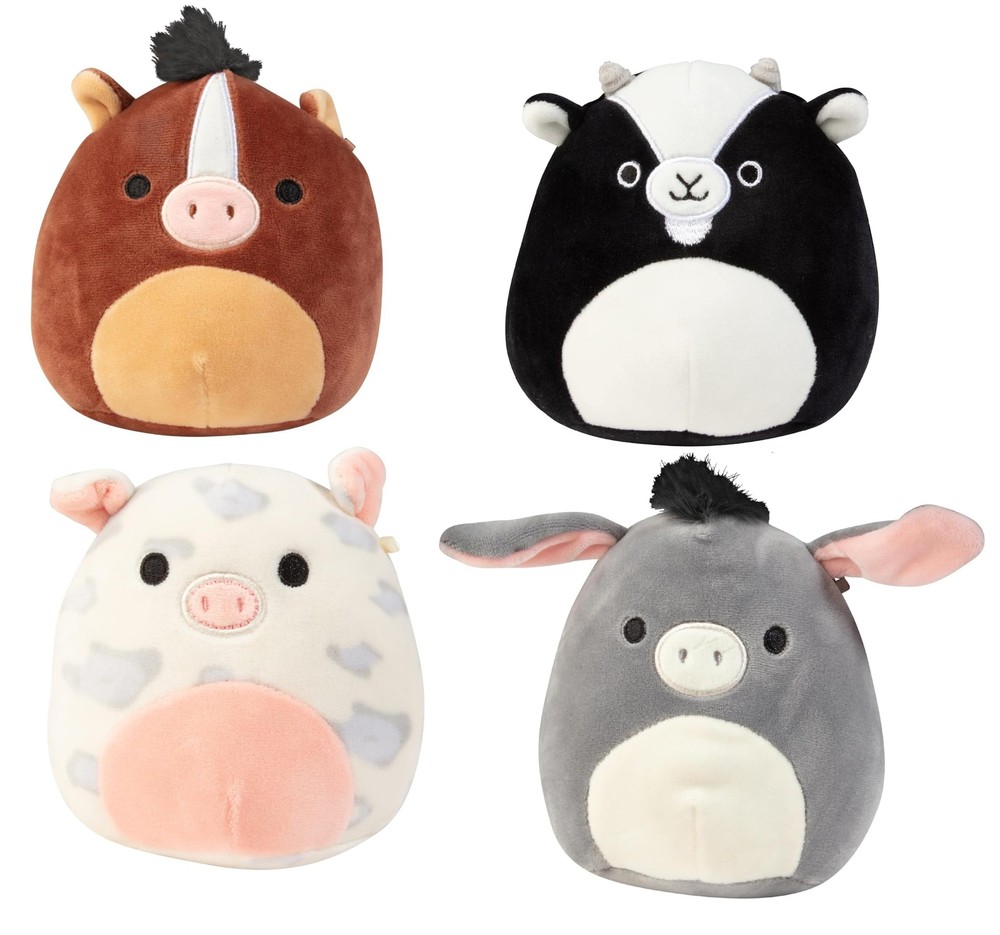 5 Inch Squishmallows Multi Color Plush Toy Cuddle Buddy Assorted Styles