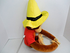 Curious George Plush / Universal Studios Yellow Hat 20″ Long Arms Hook Loop
